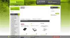 Desktop Screenshot of centrallogistica.es
